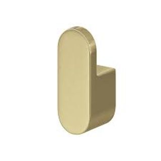 GoodHome Graphene Gold effect Zinc alloy L-shaped Single Hook (H)71mm (
