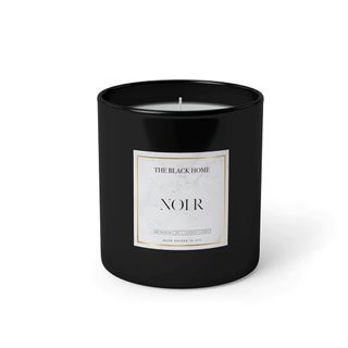 Noir candle in black vessel from The Black Home