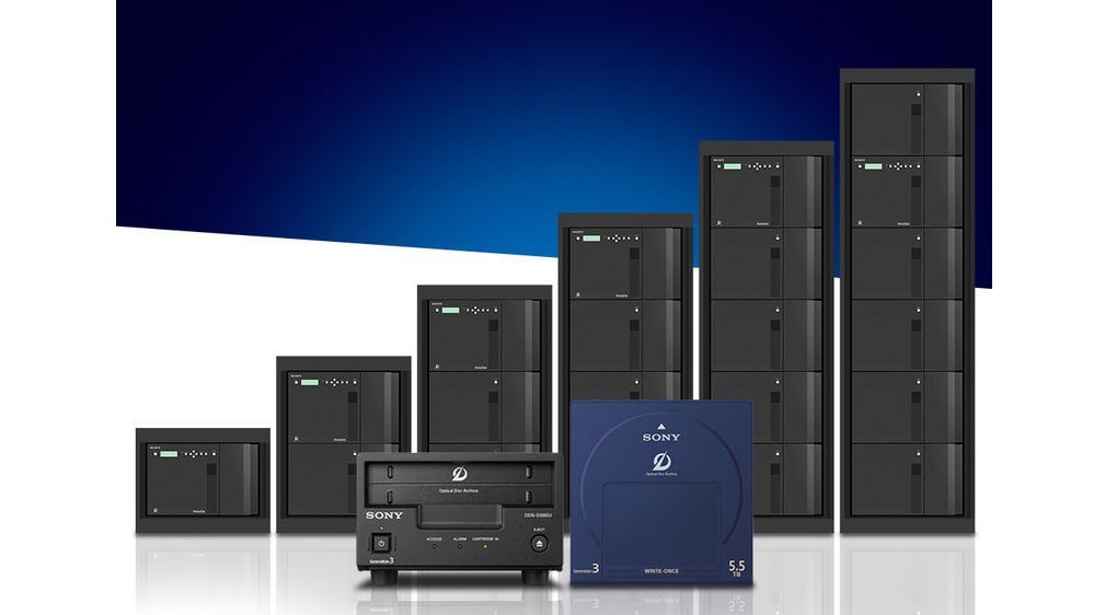 Here S What Sony S Million Gigabyte Storage Cabinet Looks Like Techradar