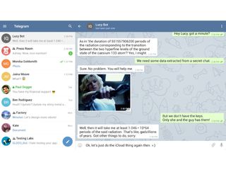 Telegram (Android, iOS)
