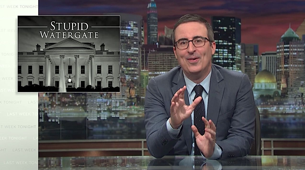 John Oliver tackles the last week in Trump news