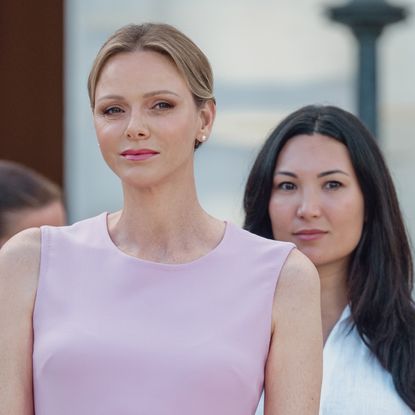 Princess Charlene and Marie Ducruet