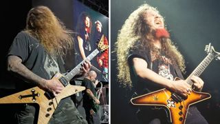 Dimebag Darrell and Ola Englund 