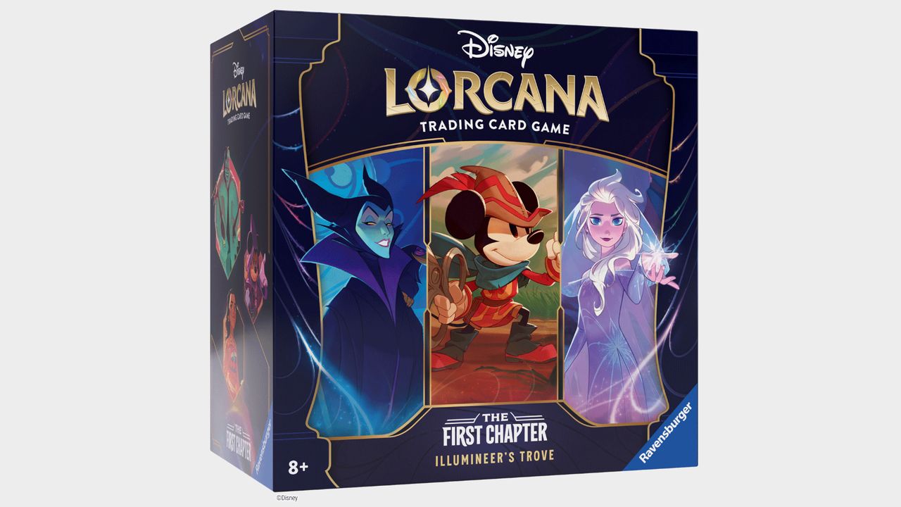 Disney Lorcana: The First Chapter Illumineer's Trove on a plain background