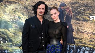 Jamie Roy and Harriet Slater at Outlander: Blood of My Blood premiere