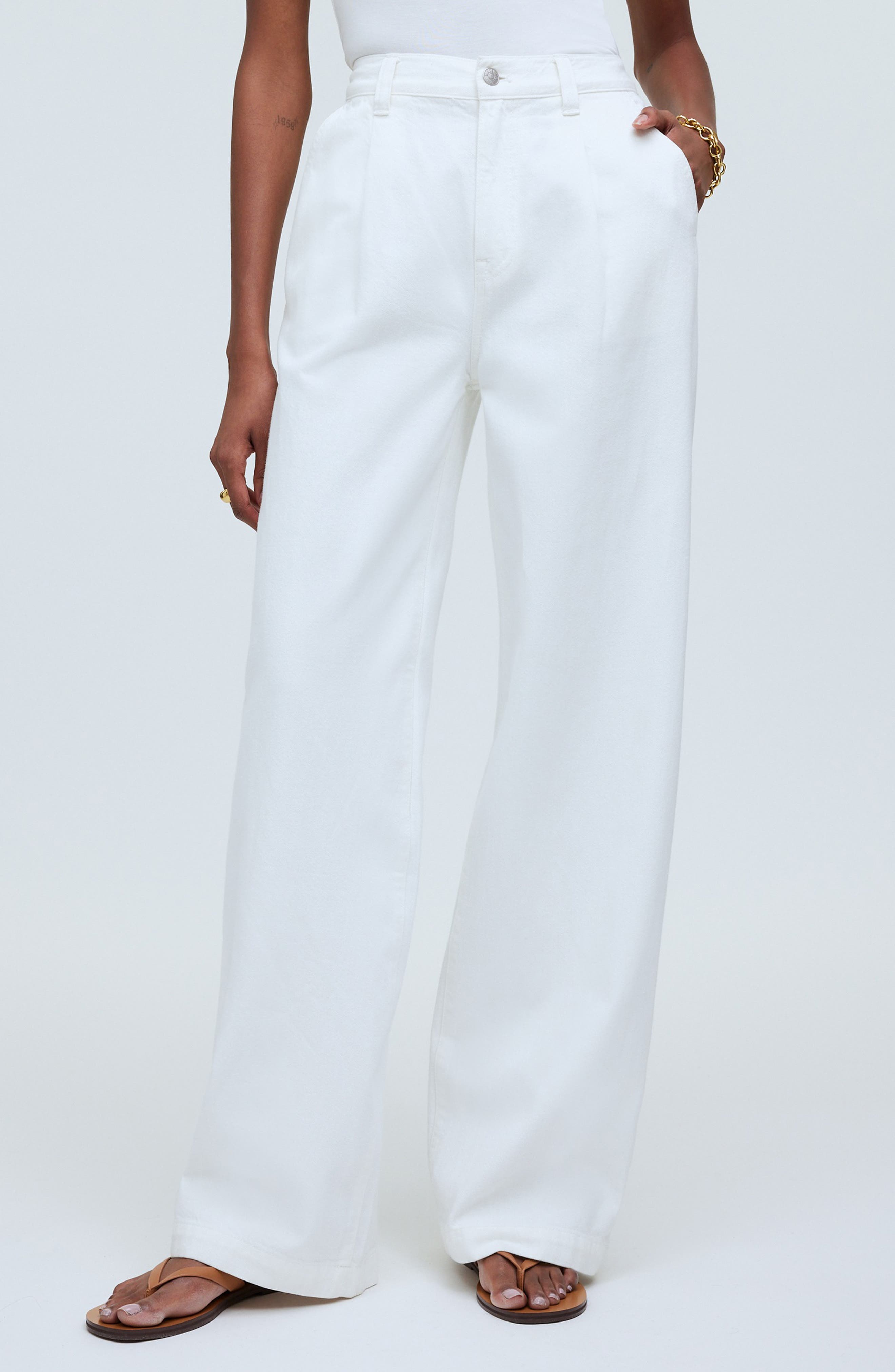 Madewell, The Harlow High Waist Wide Leg Jeans