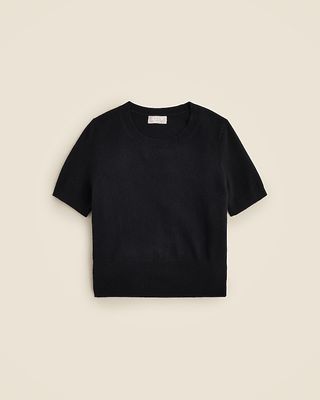 Cashmere Shrunken T-Shirt