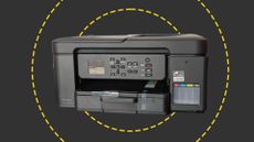 The Brother DCP-T780DW printer on the ITPro background
