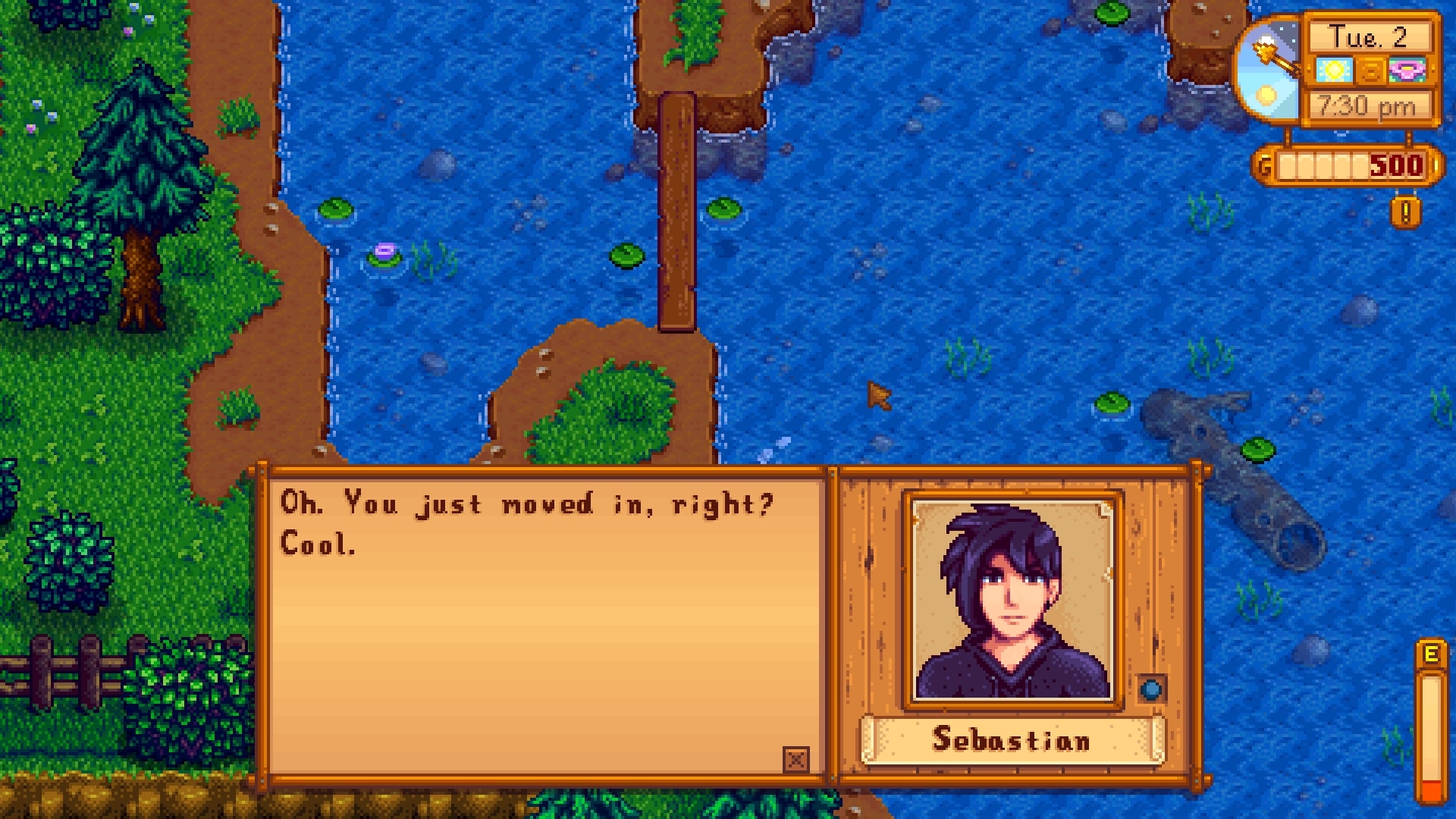 Stardew Valley Sebastian Schedule Gifts And Heart Events Pc Gamer