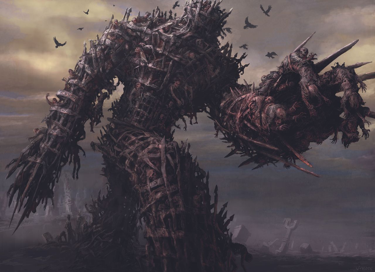 Vincent Proce is the visionary behind many a gruesome M:TG card