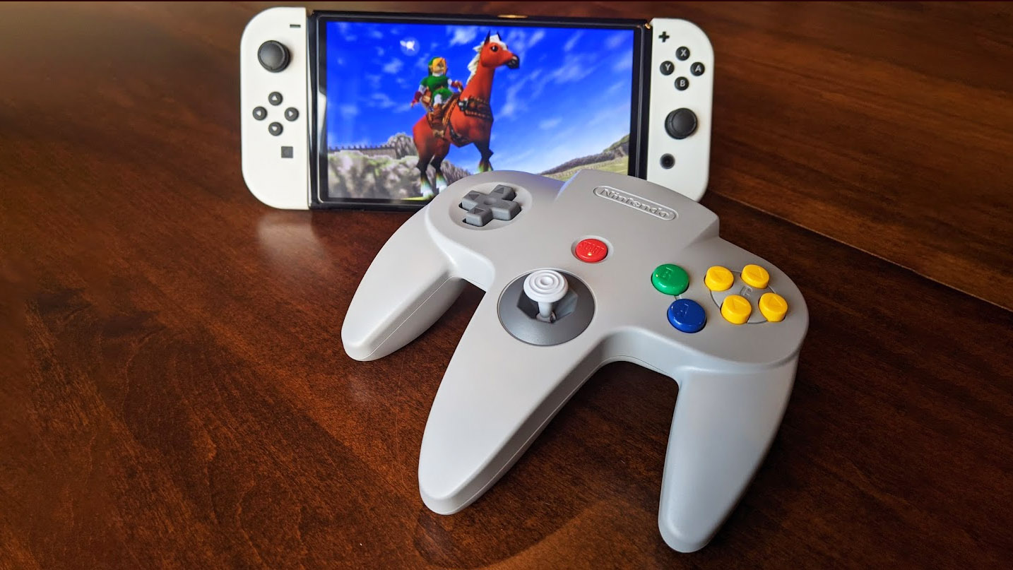 N64 controller With Switch Oled