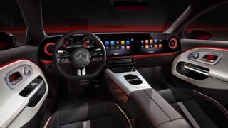 The Superscreen dashboard in the new Mercedes-Benz CLA