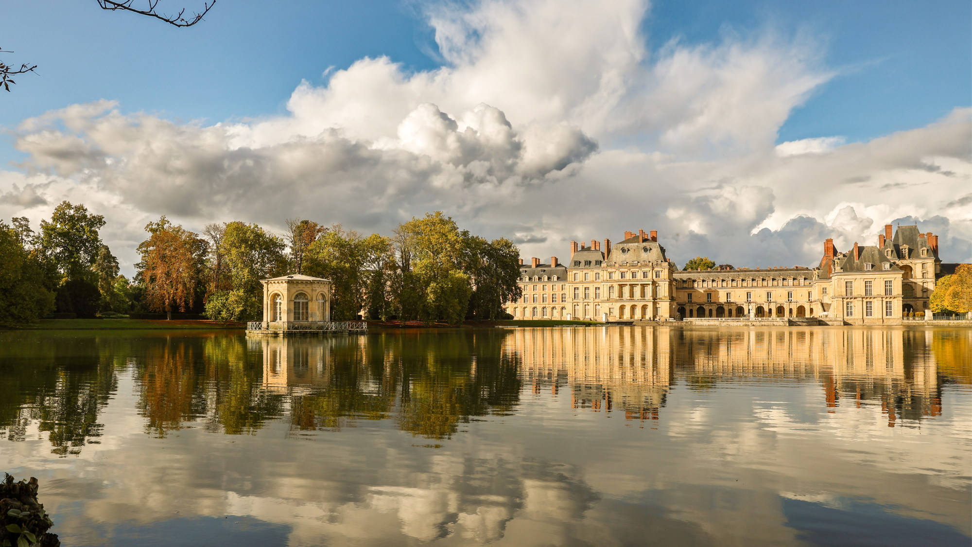 Carp Lake in Chateau Fontainebleau