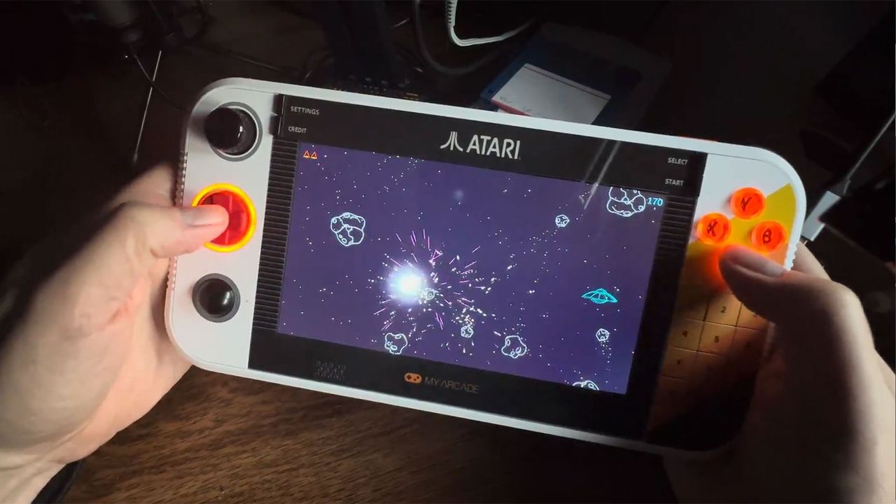 MyArcade Atari Gamestation Go gaming