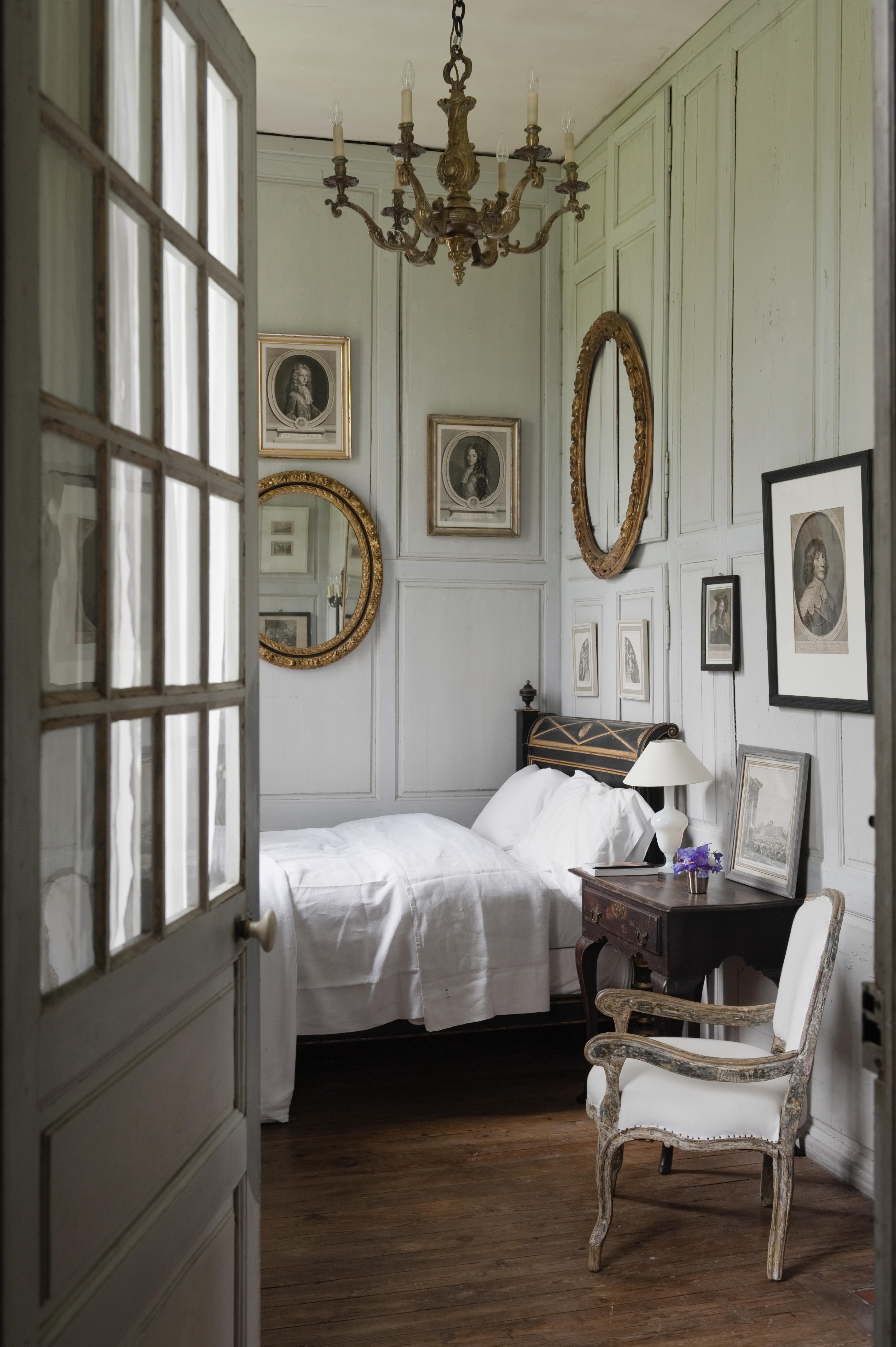 Parisian home interior.