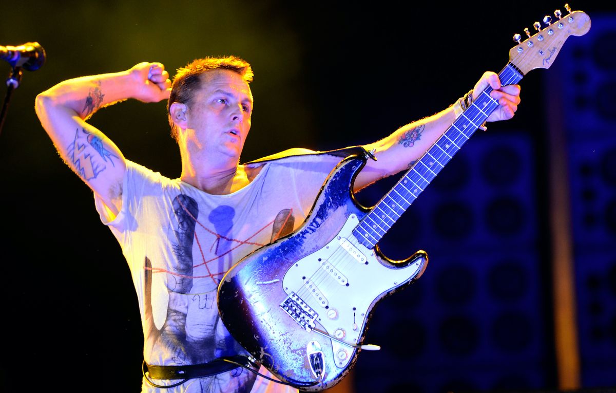 Mike McCready of Pearl Jam performs during Budweiser Made In America Festival Benefiting The United Way - Day 2 at Benjamin Franklin Parkway on September 2, 2012 in Philadelphia, Pennsylvania.