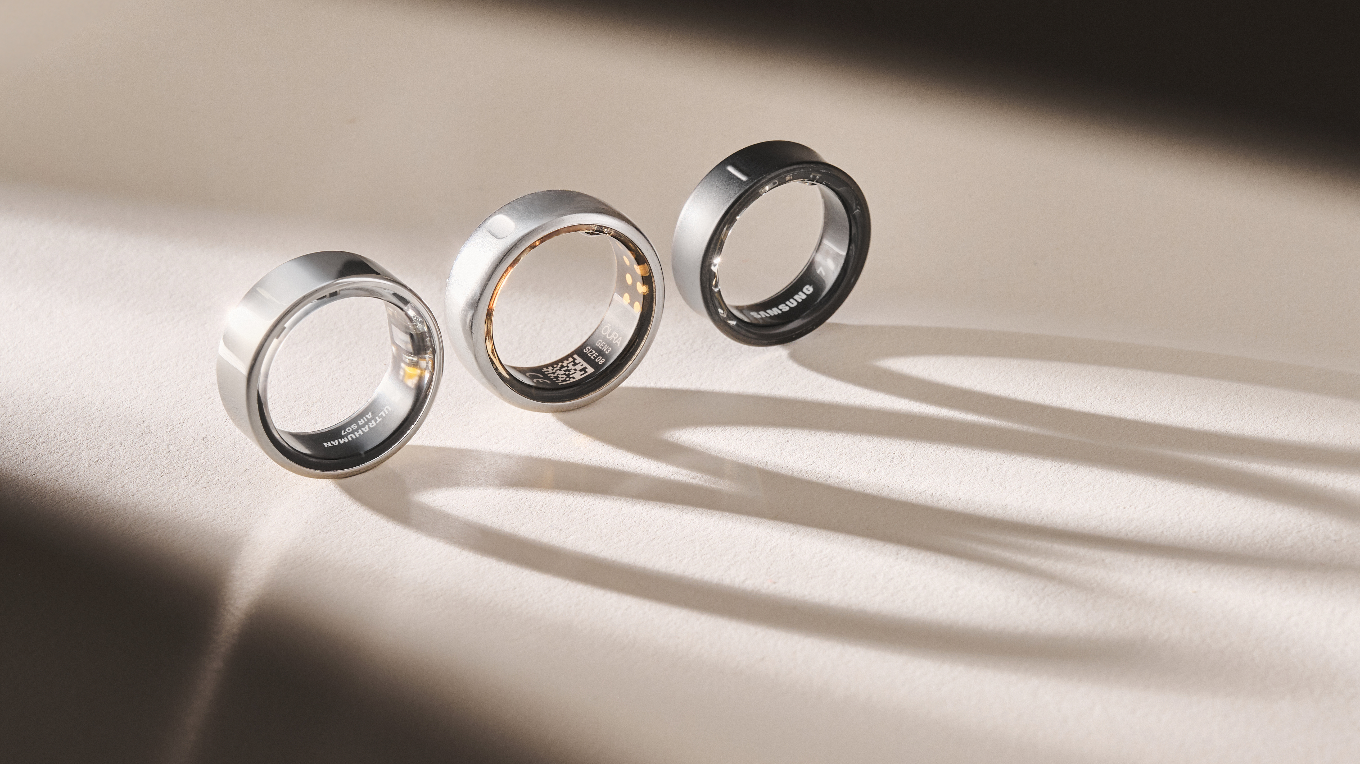  fitness rings from Ultrahuman/Oura/Samsung