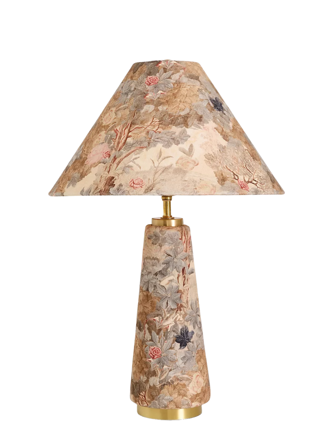 a fabric lamp
