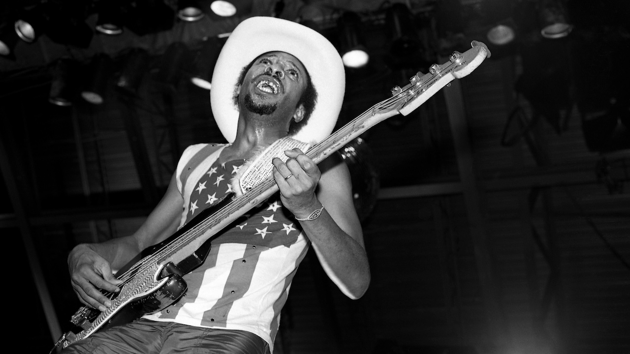 Musician Robert Wilson of The Gap Band performs at the U.I.C. Pavilion in Chicago, Illinois in January 1983