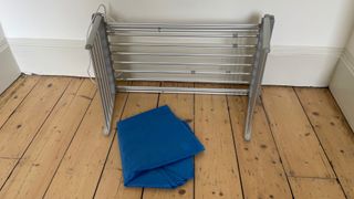 Aldi Ambiano Heated Airer packed away