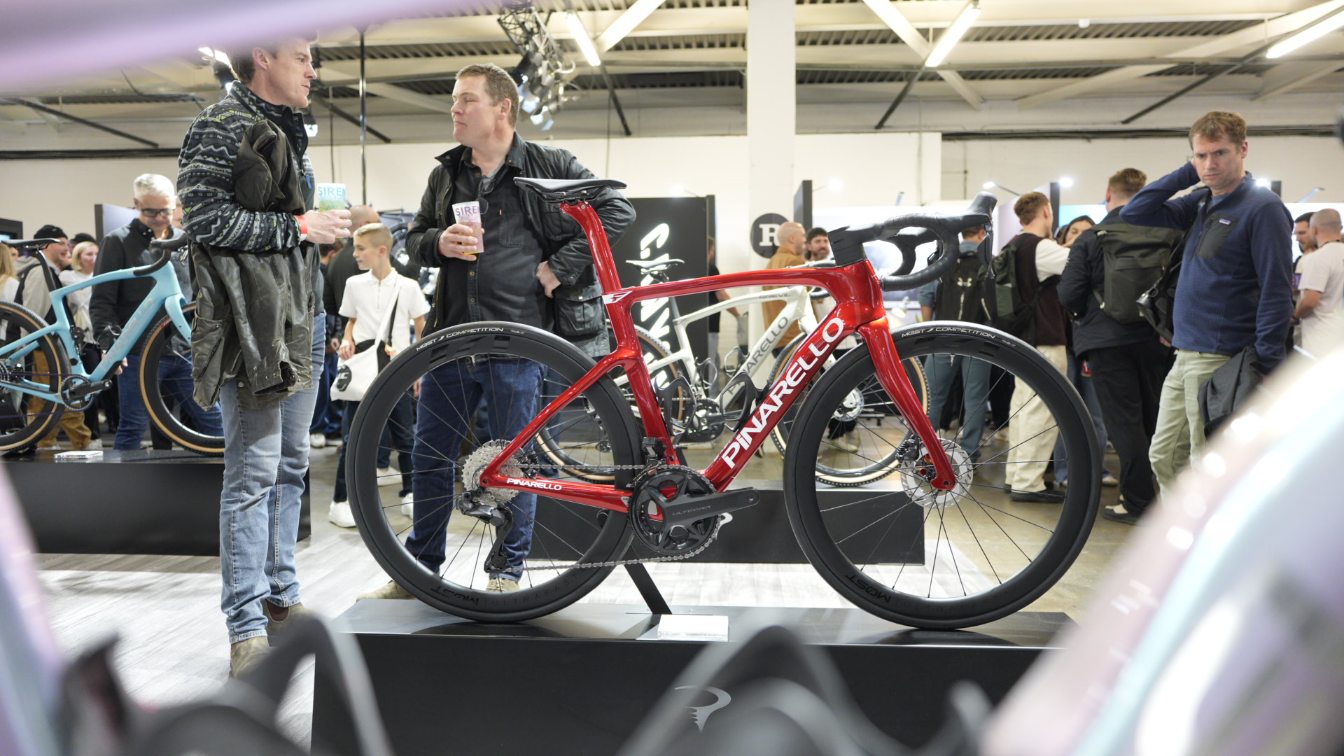 close up details of expensive bikes