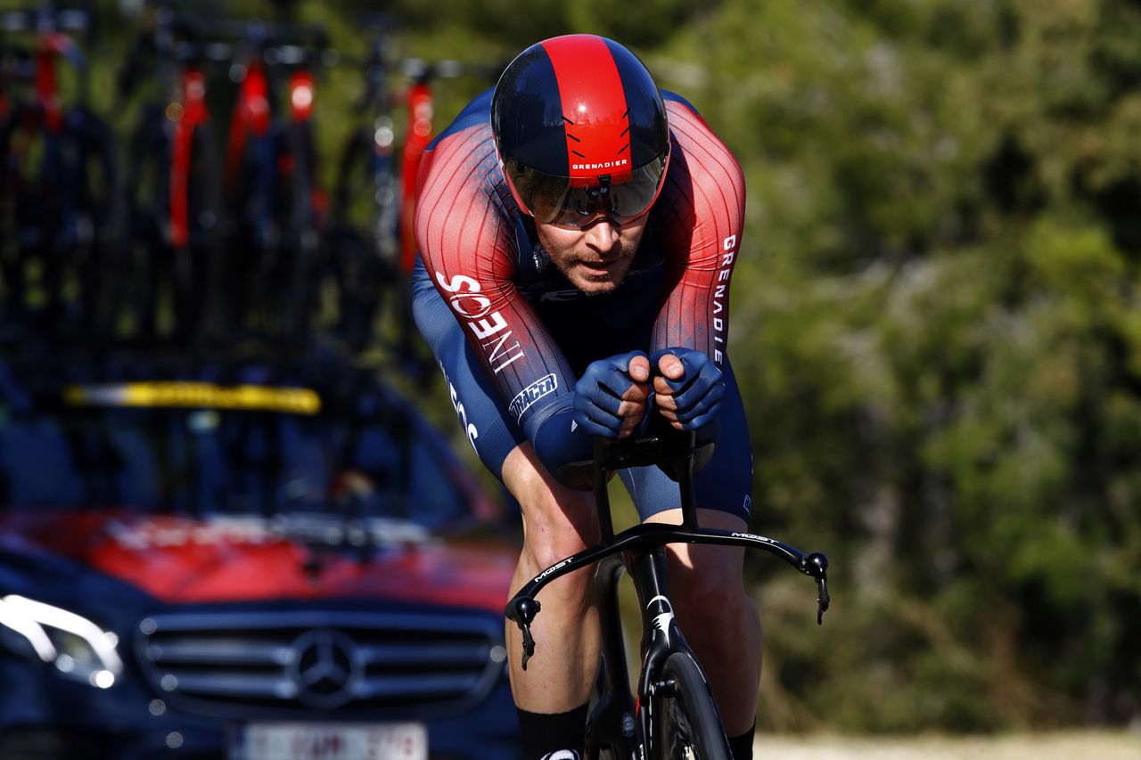 Tour de la Provence 2022 7th Edition Prologue Berreltang Berreltang 71 km 10022022 Luke Rowe GBR INEOS Grenadiers photo Roberto BettiniSprintCyclingAgency2022