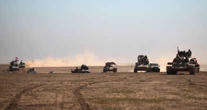 Iraqi forces advance near Mosul