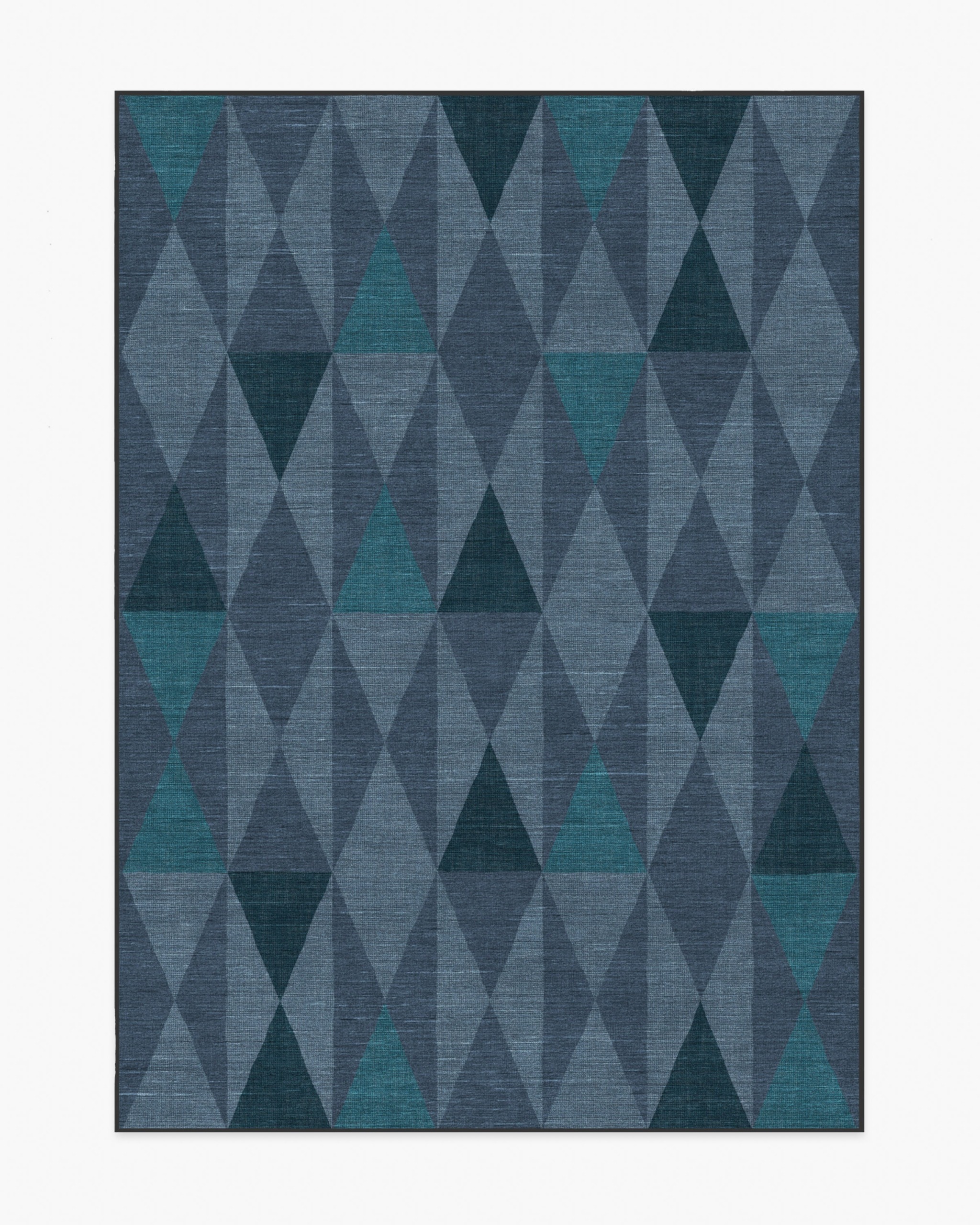 Pennant Blue Rug by Jonathan Adler