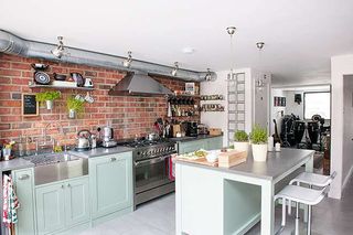 sociable open-plan kitchen design