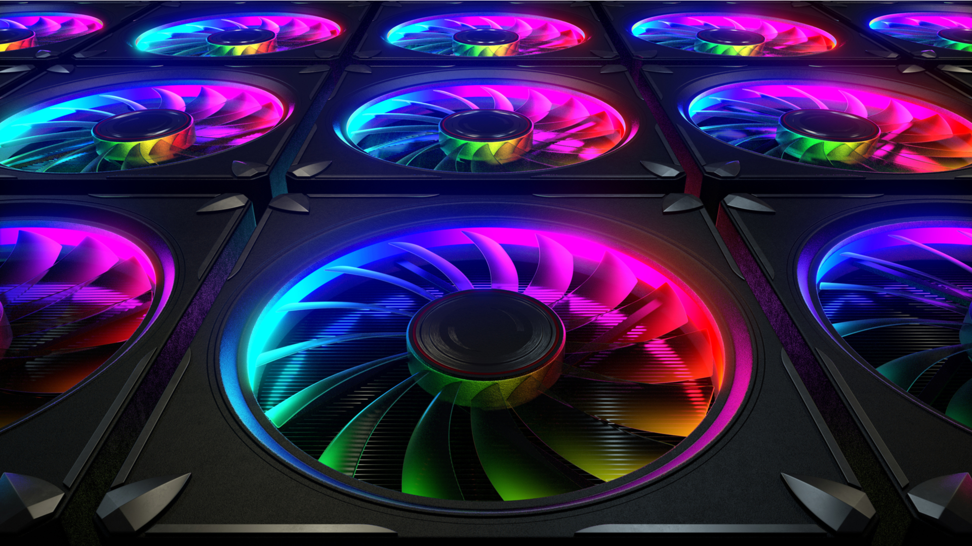 RGB computer fans
