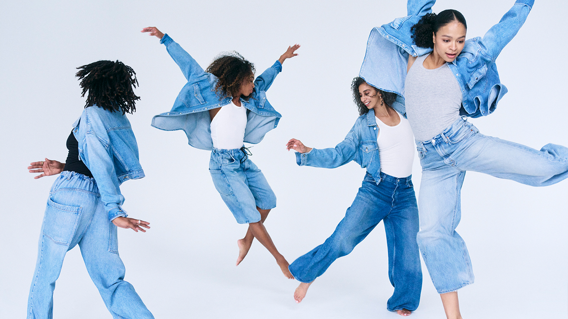Alvin Ailey Dancers Model New Agolde Jeans