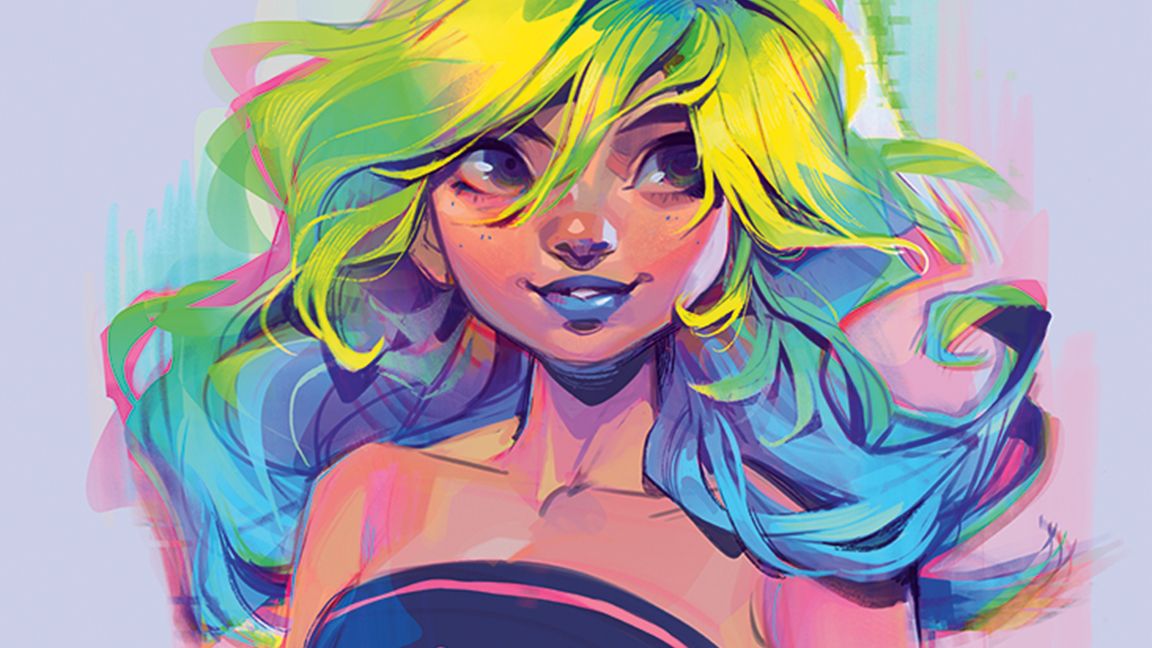 Loish; character design sketch