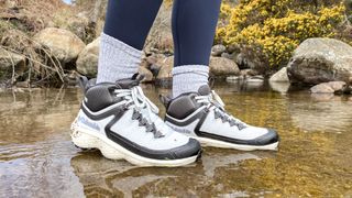the Columbia Escape Thrive Titanium OutDry Mid Shoe