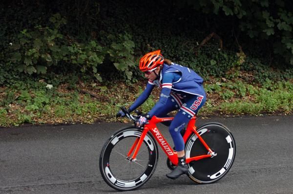 Amber Neben (USA) previews the Olympic time trial course.