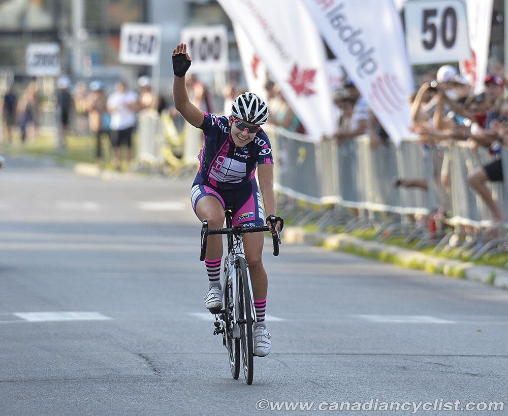 Annie Foreman-Mackey (The Cyclery-Opus) wins