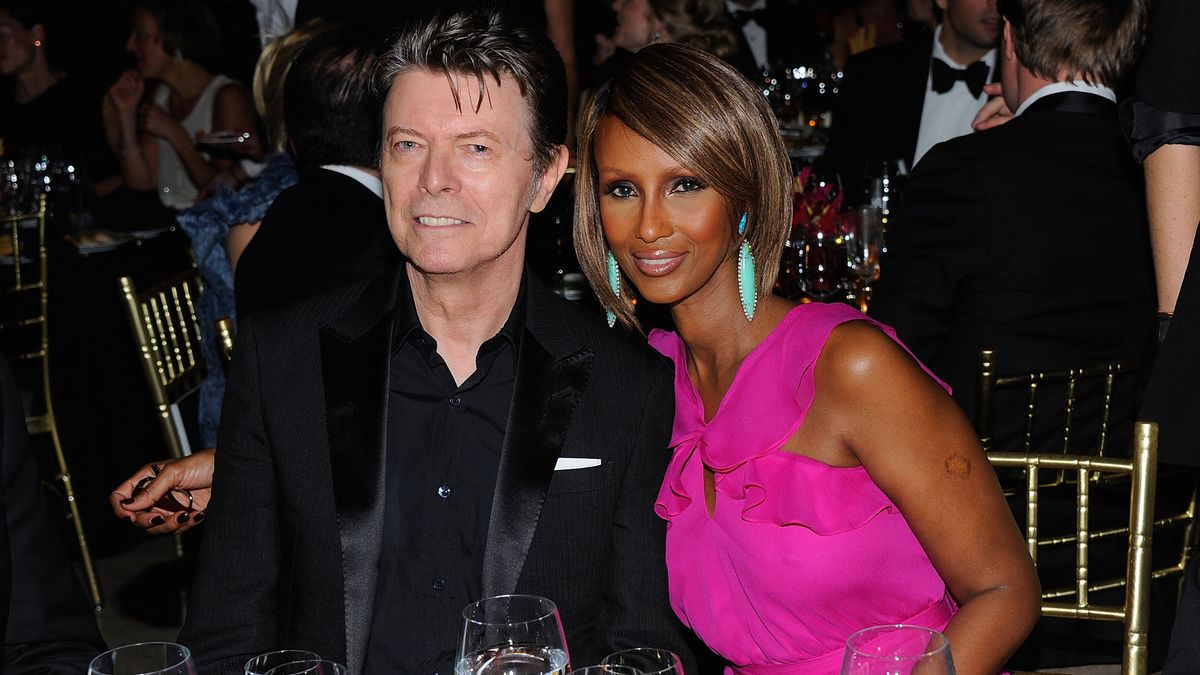 David Bowie and Iman