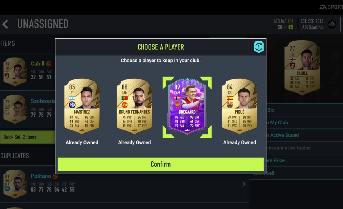 Fifa 22 Prime Gemischte Spieler Pack FIFA 22 Prime Gaming Pack 11 gives you a 83+ rated player pick