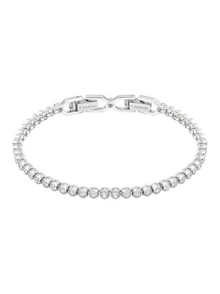 SWAROVSKI, Swarovski Women's Emily Collection Bracelet, Brilliant Clear Crystals With Rhodium Plating