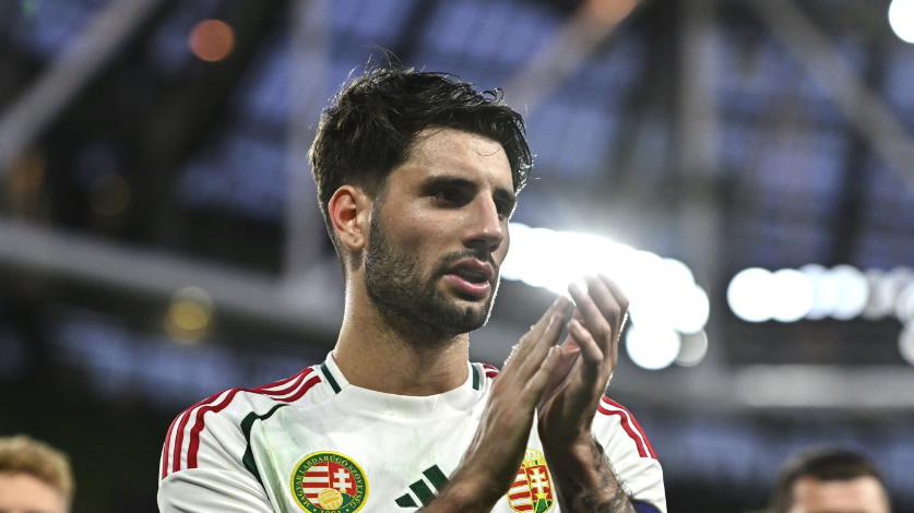 Dominik Szoboszlai of Hungary ahead of the Hungary vs Switzerland Euro 2024 match