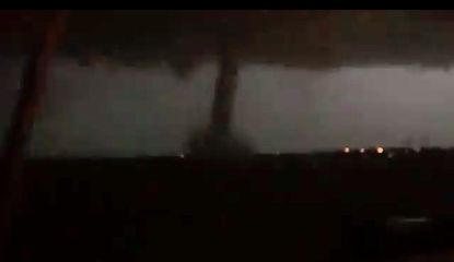 A tornado in Dallas