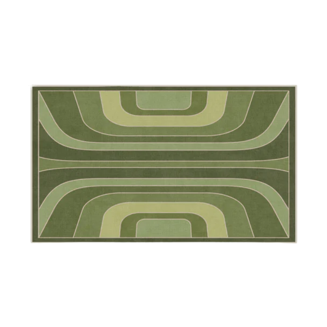 Jonathan Adler x Ruggable, Paradox Green Rug, 3' x 5'