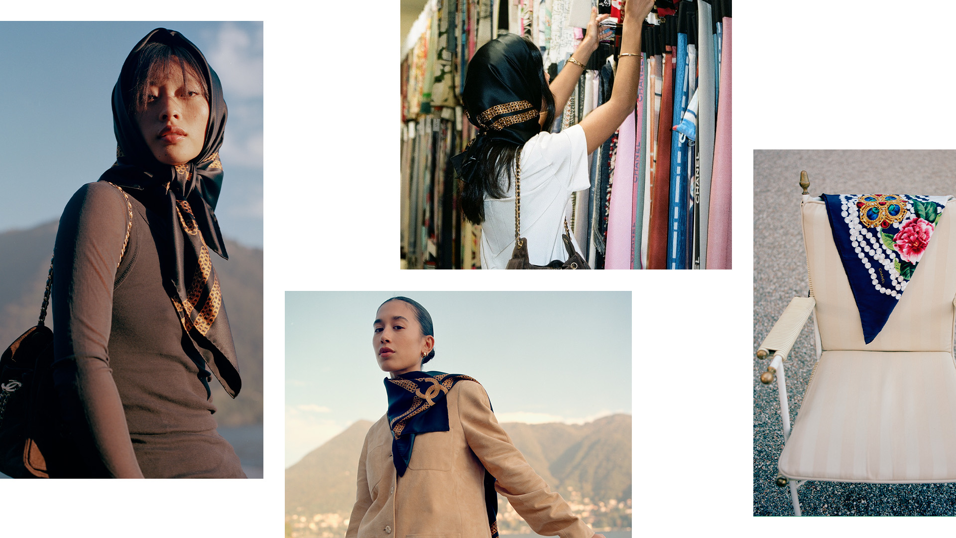 Chanel Mantero scarves