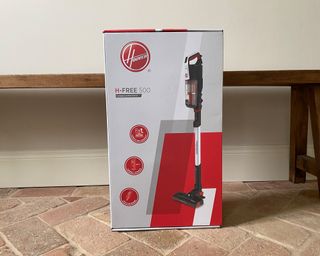 Image of Hoover H-Free 500 during unboxing