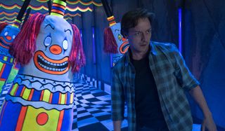 it chapter two bill inside the funhouse clown room