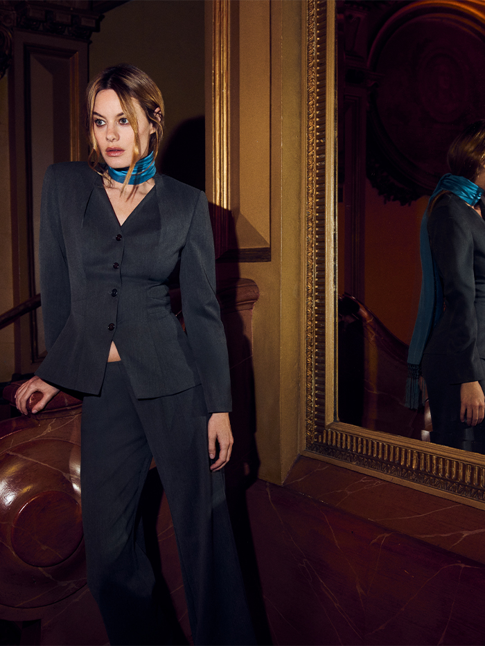 camille wears pieces from her reformation collaboration