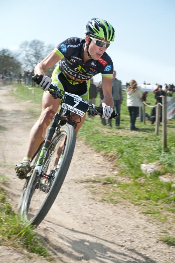 Jochen Kass (Multivan Merida Biking Team) on a downhill