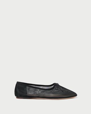 Loeffler Randall, Landon Black Mesh Ballet Flat