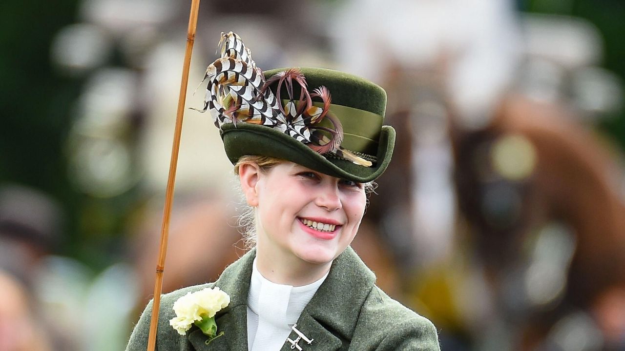 2g68yjm windsor, uk 04th july, 2021 windsor castle, windsor, berkshire 4 july, 2021 lady louise windsor during the royal windsor horse show, held in the grounds of windsor castle credit peter nixonalamy live news