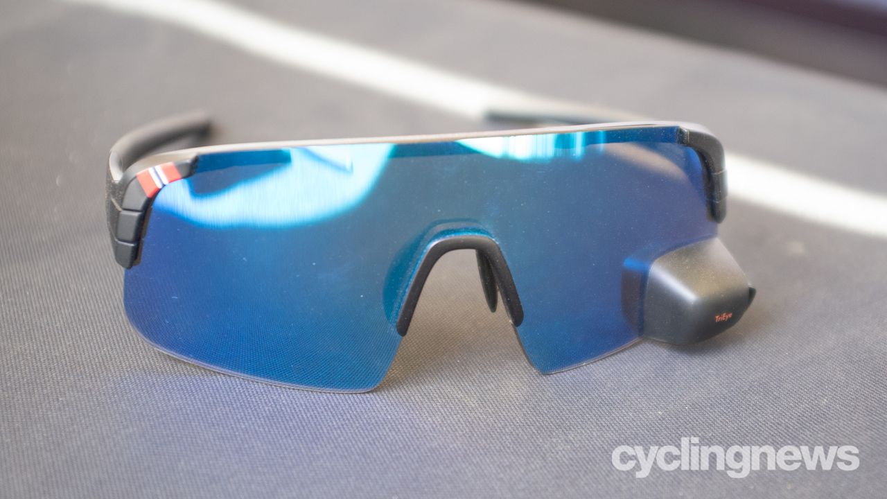 Trieye mirrored cycling glasses