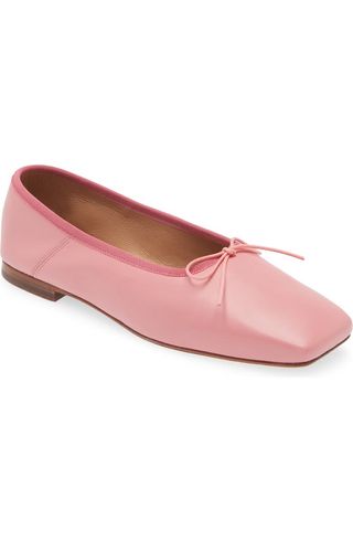 Square Toe Ballerina Flat